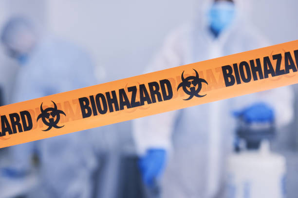Professional Drug Lab Cleanup technician working in Sparta, NJ